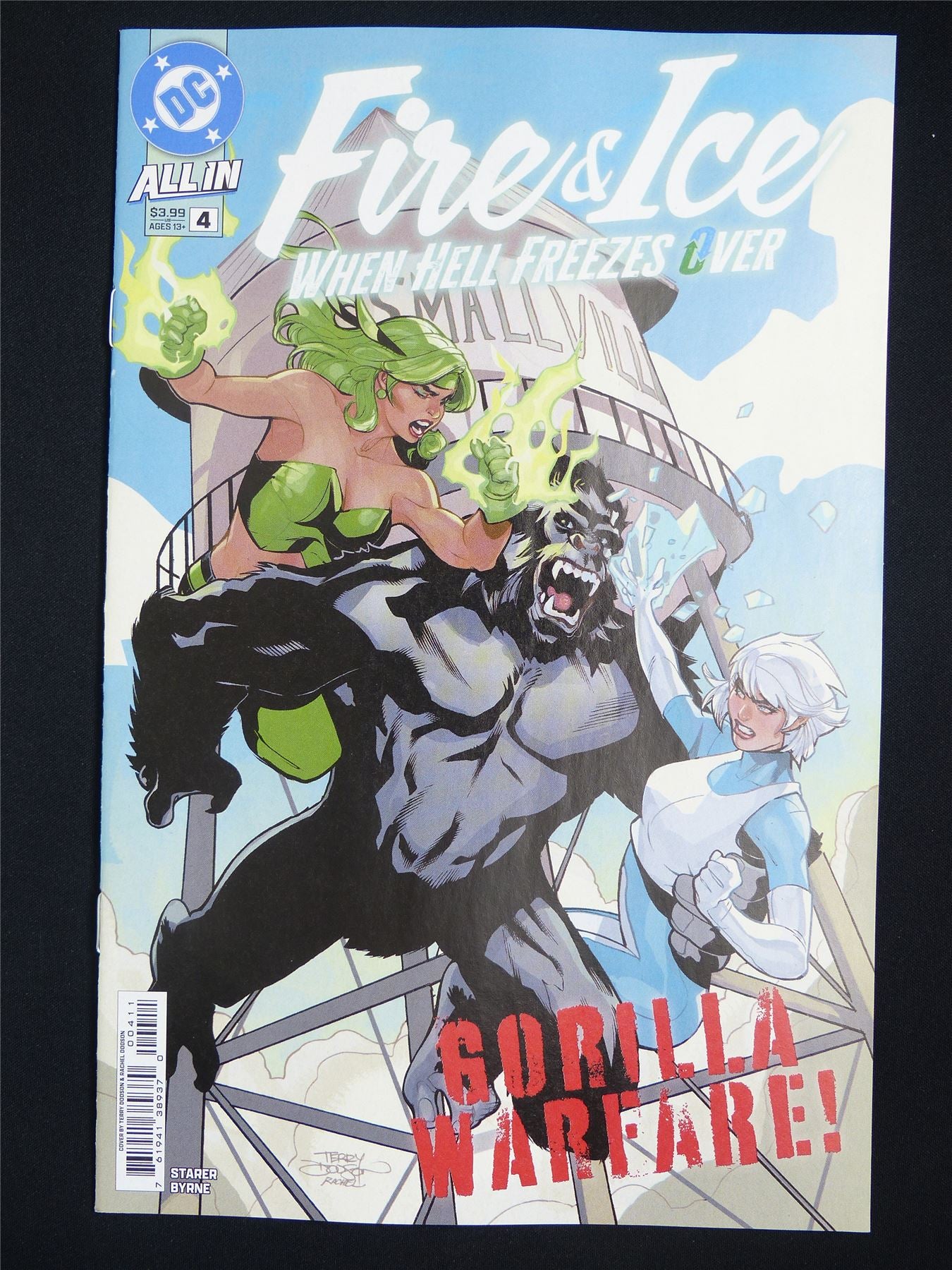FIRE & ice When Hell Freezes Over #4 - Sep 2025 DC Comic #25D