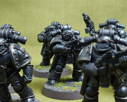 MKIII Tactical Squad set of 10 painted - Iron Hands - Warhammer Horus Heresy #2QI