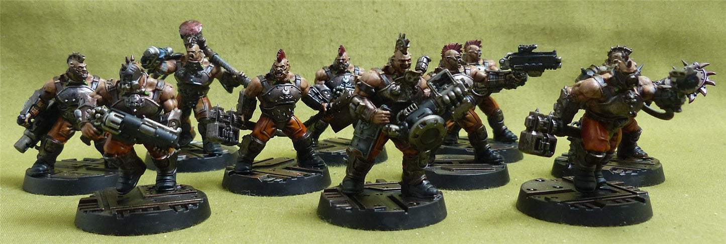 Goliath Gang painted - Warhammer Necromunda #4A0