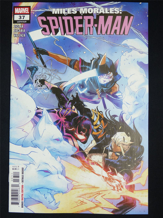 Mlies Morales: SPIDER-MAN #37 - Oct 2025 Marvel Comic #3MS