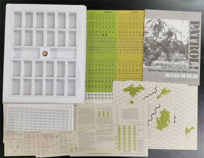 Patrol!: Man-to-Man Combat 20th Century - SPI Game unpunched #QT