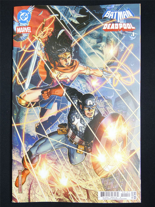 BATMAN Deadpool #1 Wonder Captain Variant - Jan 2026 DC Marvel Comic #6HY