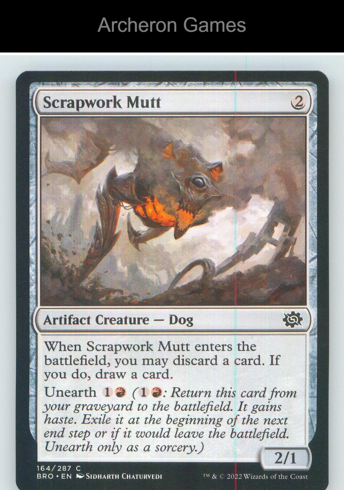 Scrapwork Mutt BRO 164 C MTG Card NM/EX+