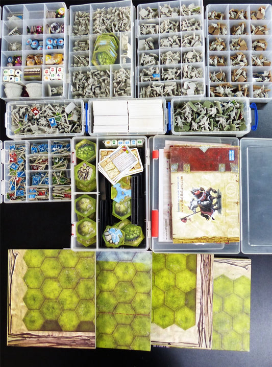Battlelore 1st edition Game - Includes Call to Arms & Epic Expansions - Boardgame #36D
