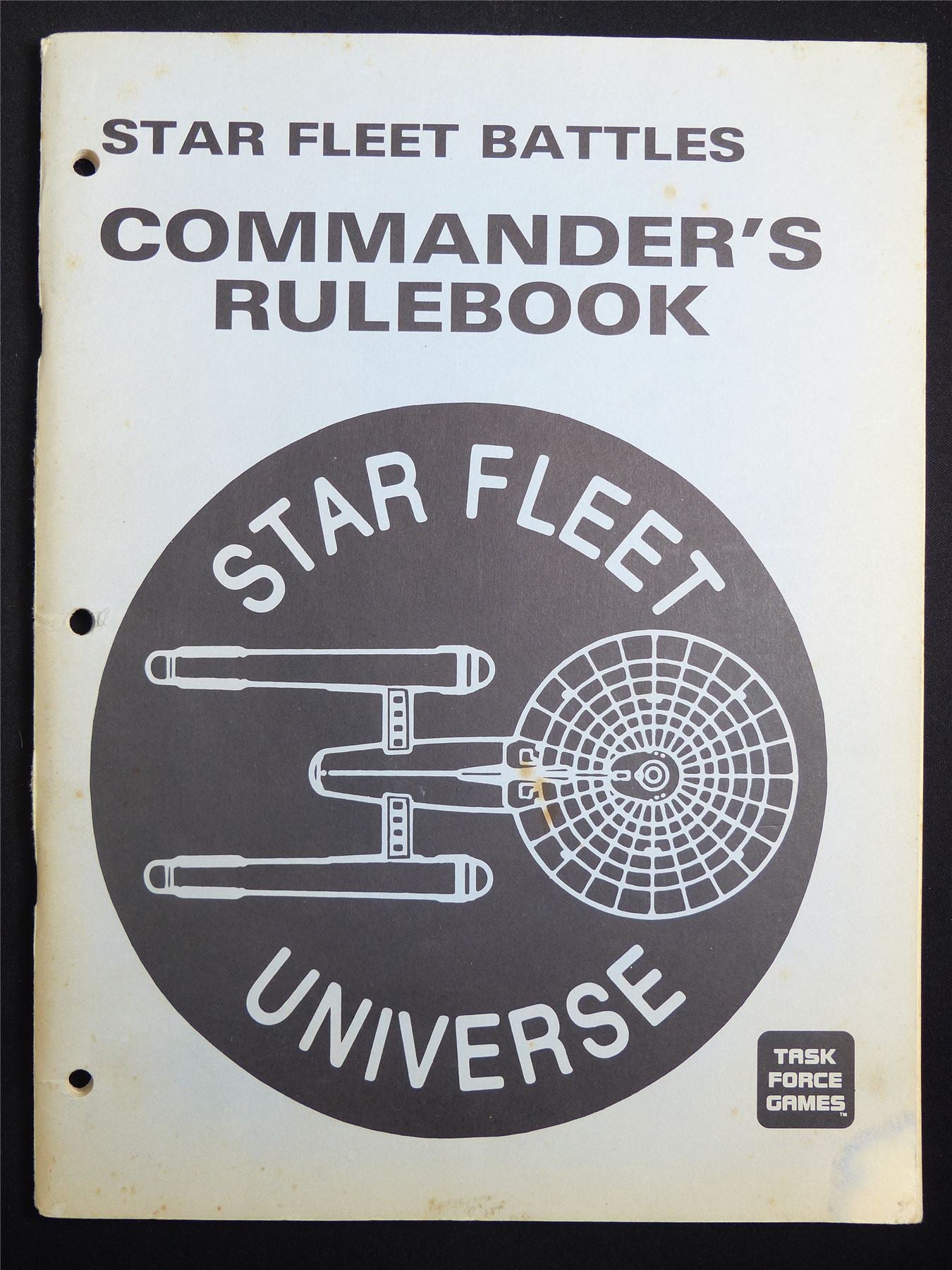 Star Fleet Battles: Commander's Rulebook Booklet - Roleplaying Game #1NK