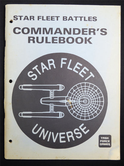 Star Fleet Battles: Commander's Rulebook Booklet - Roleplaying Game #1NK