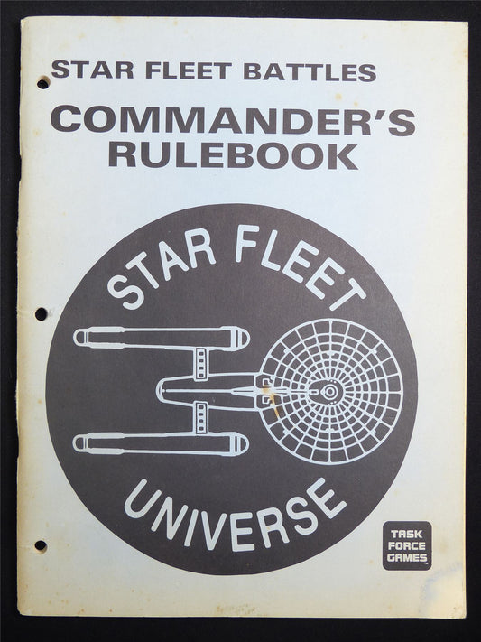 Star Fleet Battles: Commander's Rulebook Booklet - Roleplaying Game #1NK