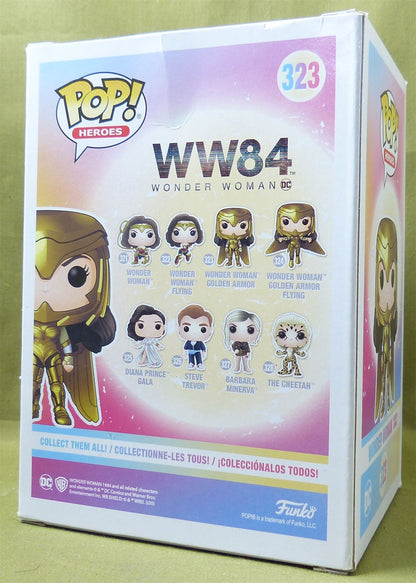 Wonder Woman Golden Armor 323 - WW84 - Funko Pop! Figure #6BE