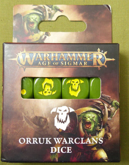 Orruk Warclans Dice - Warhammer AoS #RV