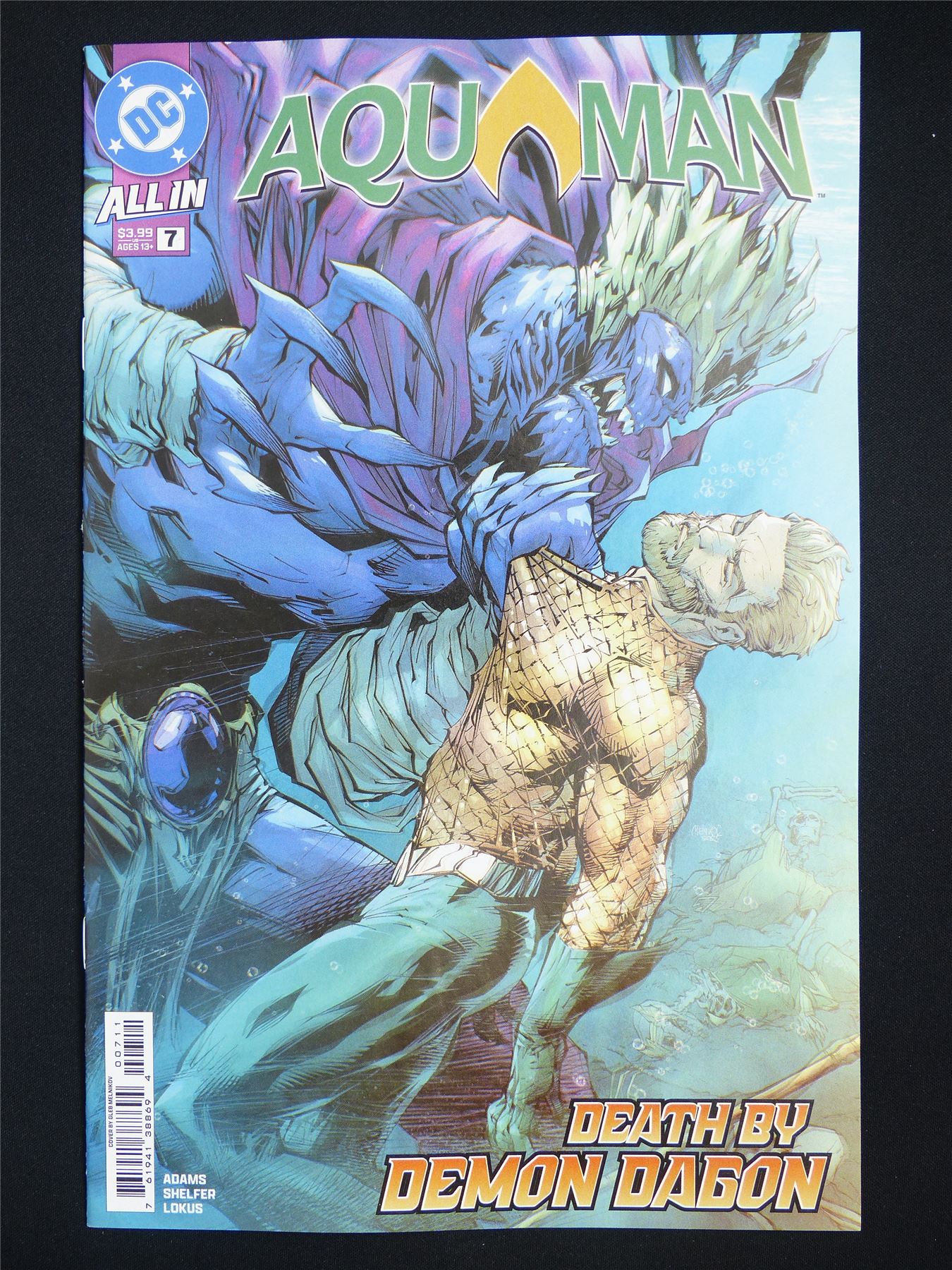 AQUAMAN #7 - Sep 2025 DC Comic #25A