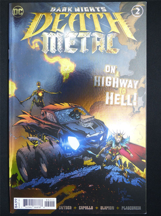 Dark Nights: DEATH Metal #2 Foil Cover - DC Comic #3AH
