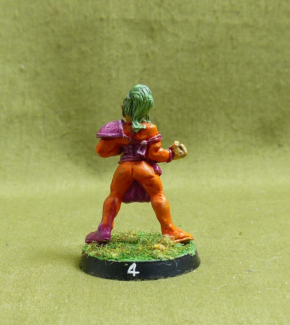 3rd Edition Wood Elves player Classic Metal - Warhammer Blood Bowl #Y2