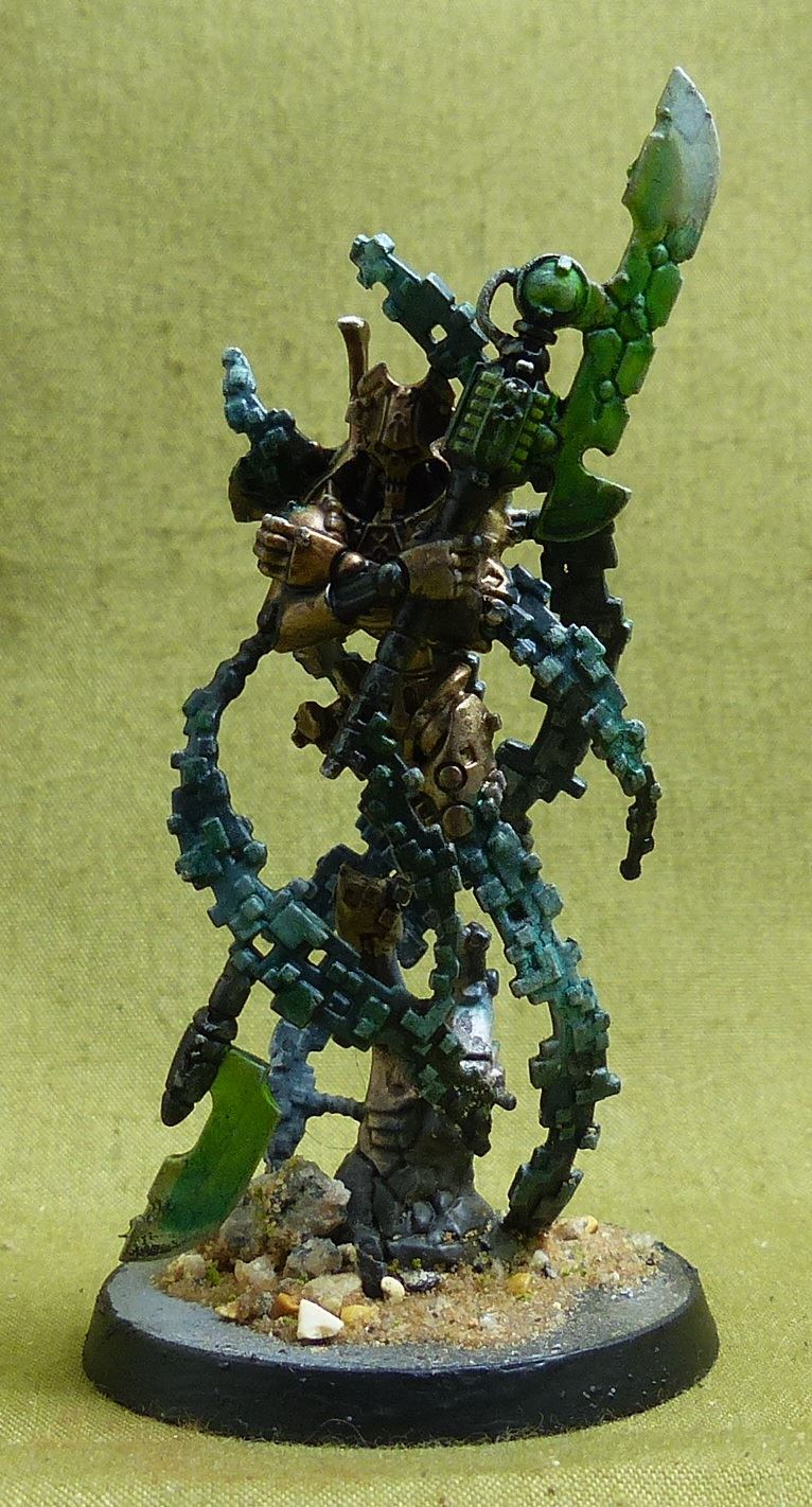 Overlord with Translocation Shroud painted - Necrons - Warhammer 40K #1QJ