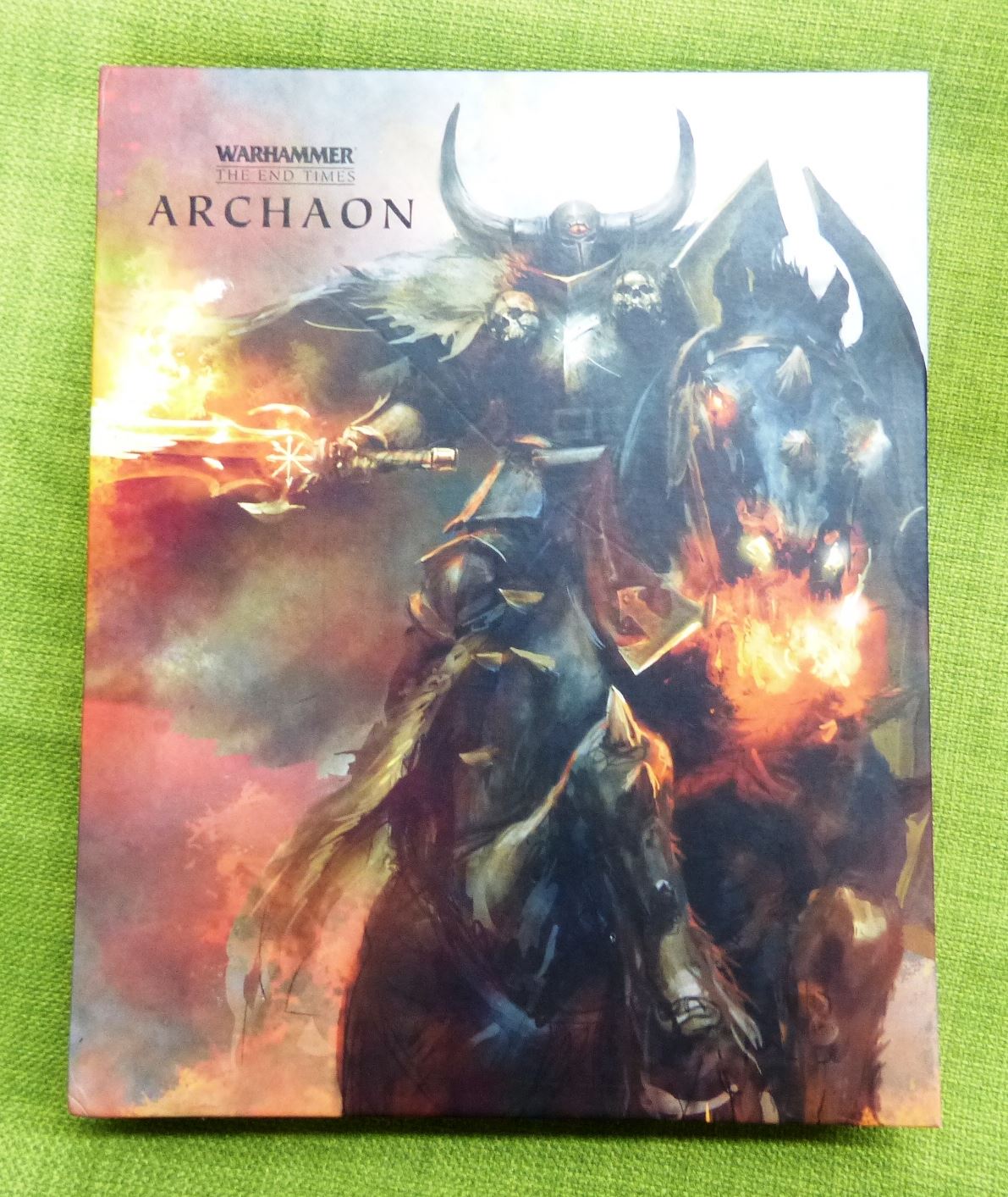 Warhammer - The End Times ARCHAON Vol 5 2014 Hardback Book & Slipcase - Warhammer AoS 40k #8M