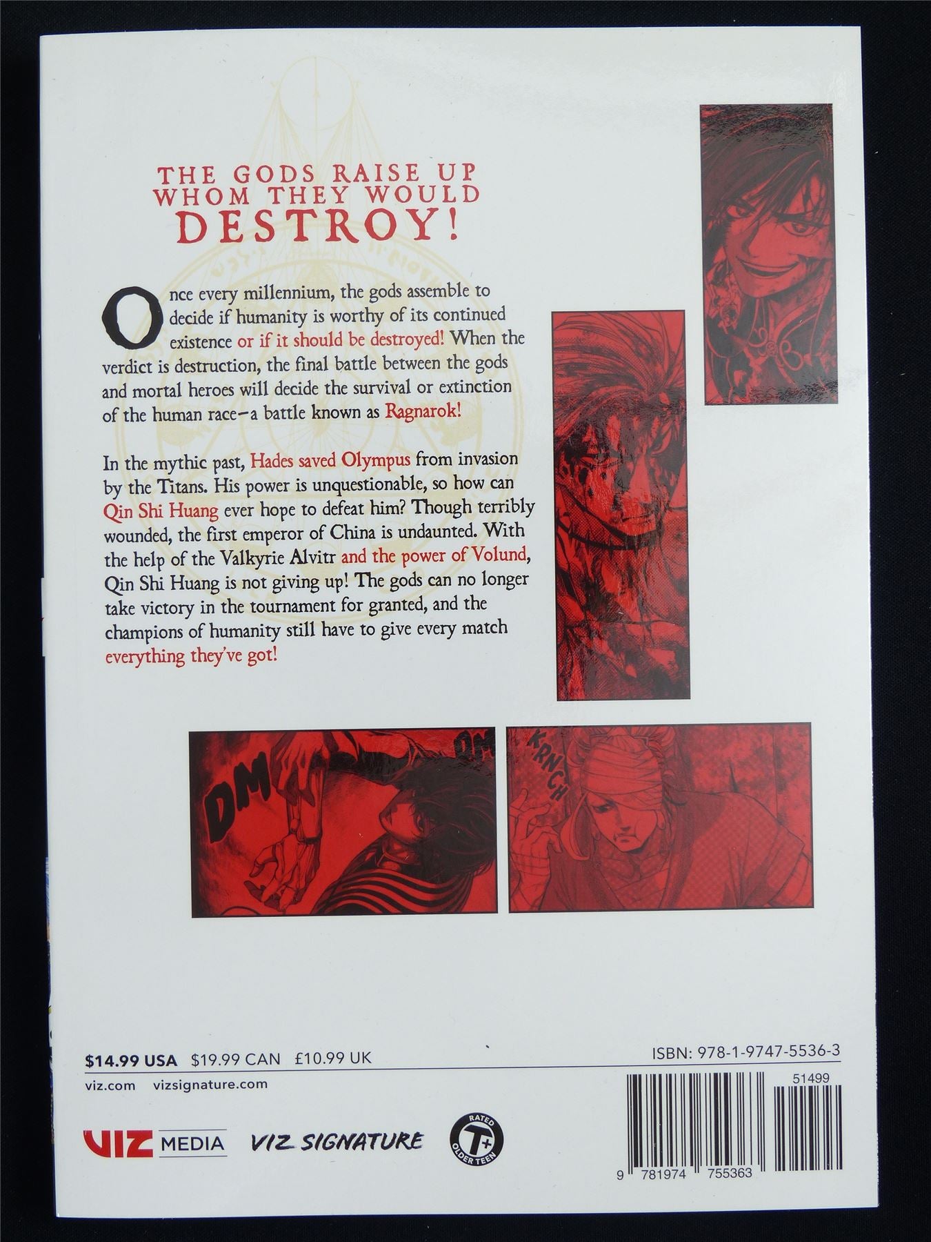 Record of Ragnarok volume 16 - Viz Media Manga #6WG