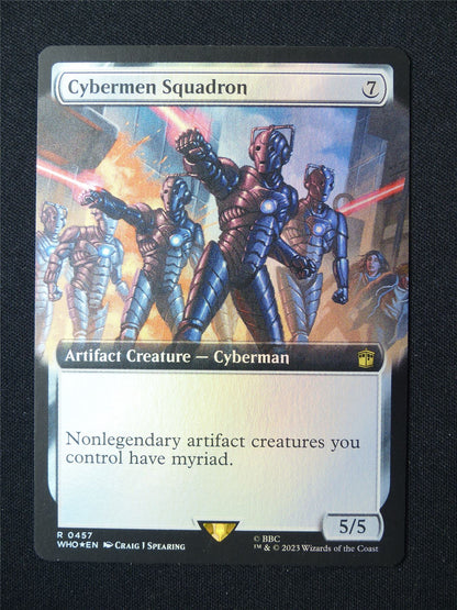 Cybermen Squadron Extended Foil - WHO - Mtg Card #788