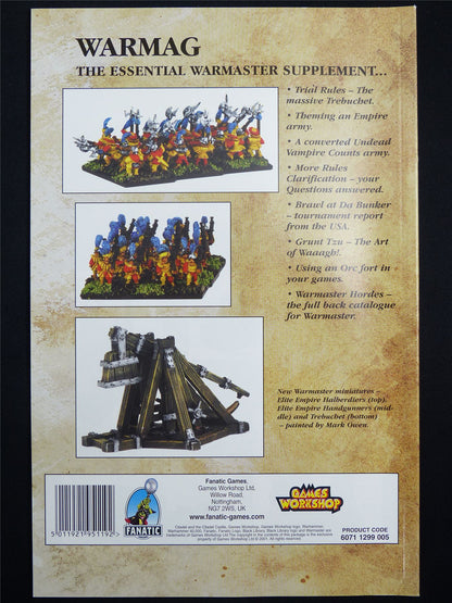 Warmaster #5 Fear the Dark - Games Workshop Magazine #1NC