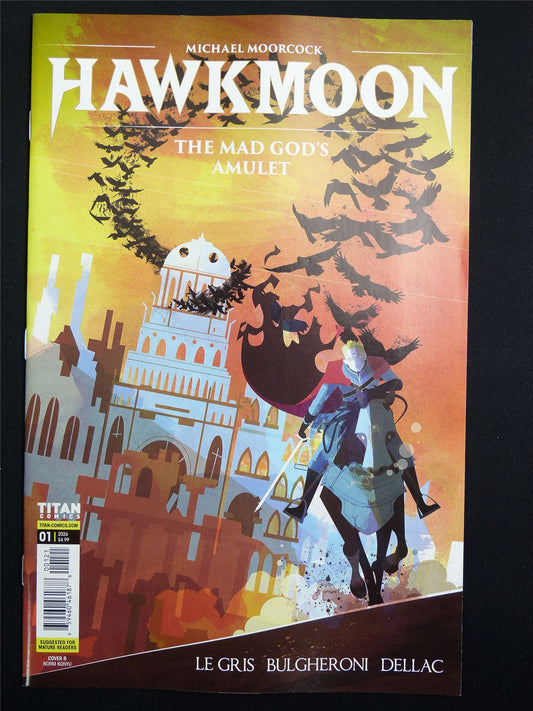 HAWKMOON: The Mad God's Amulet #1 Cvr B - Oct 2026 Titan Comic #4U5