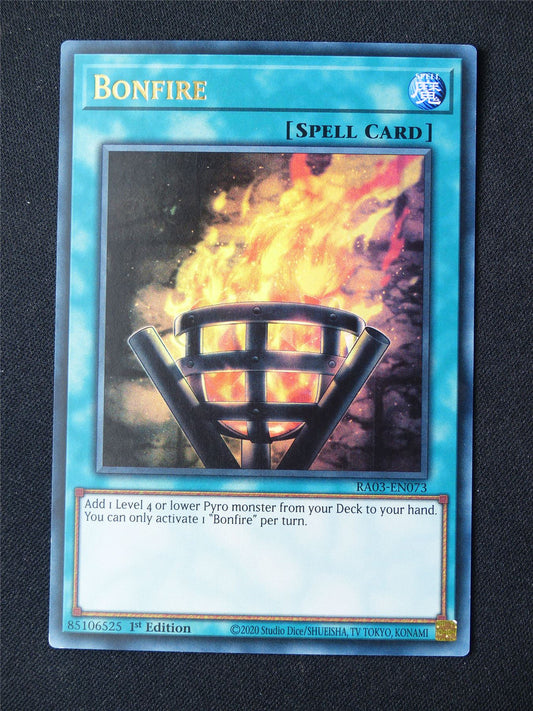 Bonfire RA03 Ultra Rare - 1st ed Yugioh Card #8AG