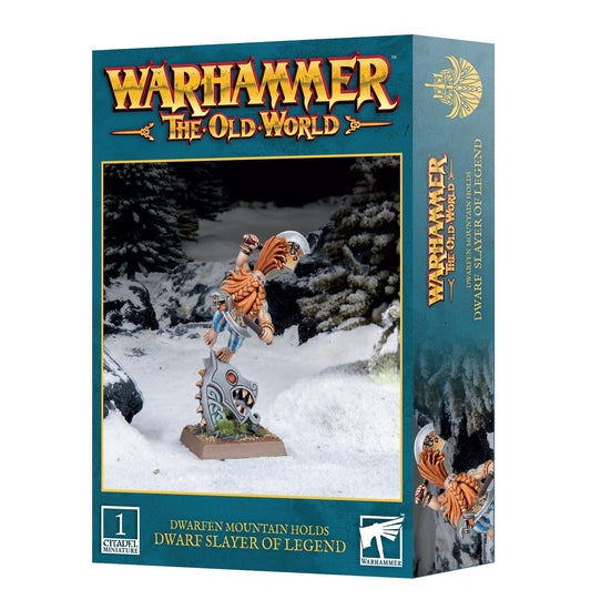 Dwarf Slayer of Legend - Dwarfen Mountain Holds -  Warhammer Old World - Available from 31/08/24