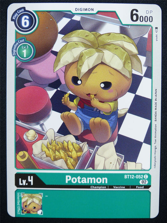 Potamon BT12-052 - Digimon Card #OY