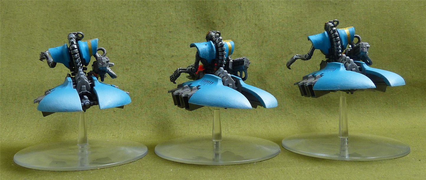 Lokhust Destroyer Squadron painted - Necrons - Warhammer 40K #2D0