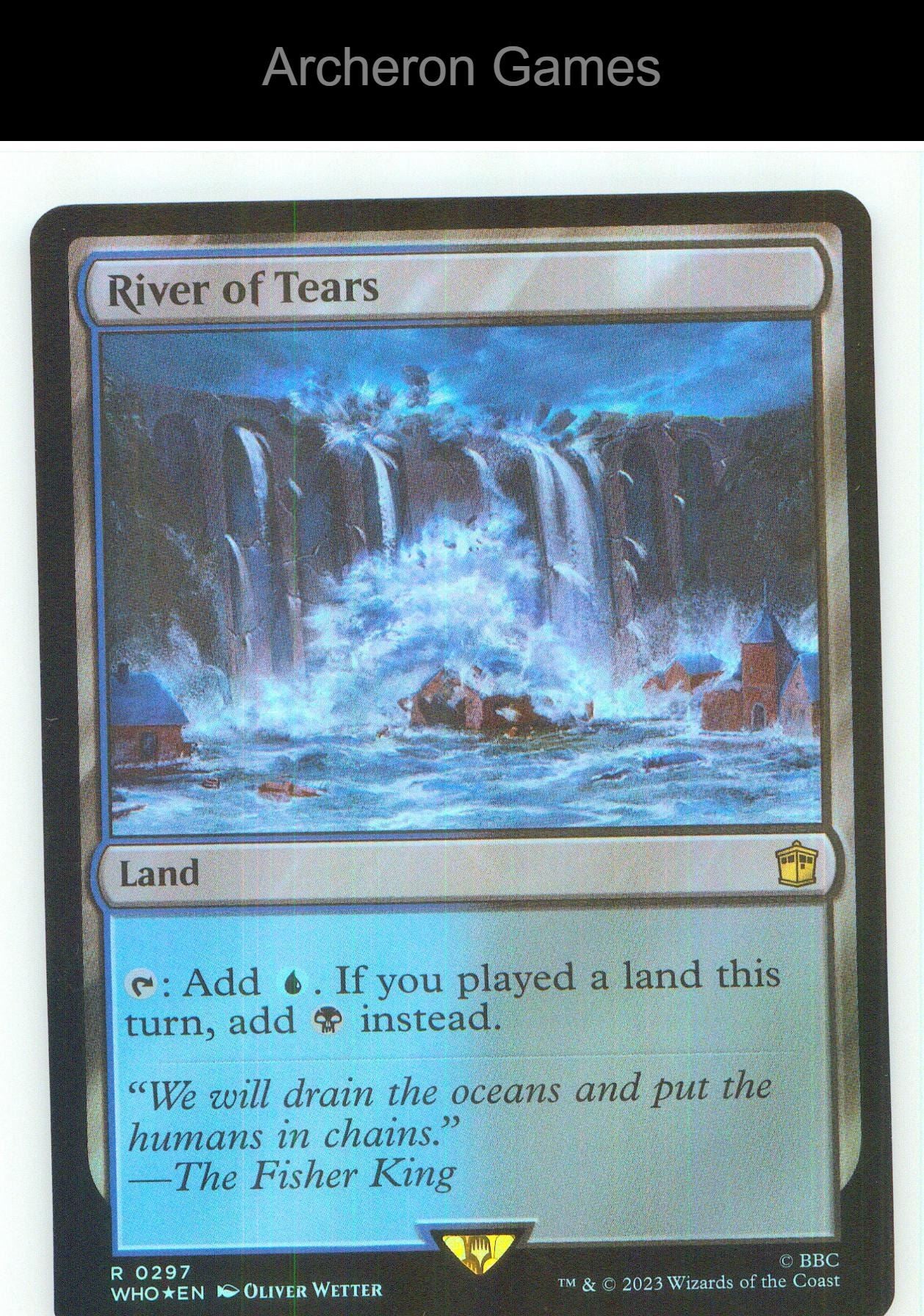 River of Tears WHO 297 R MTG Card NM/EX+ Foil