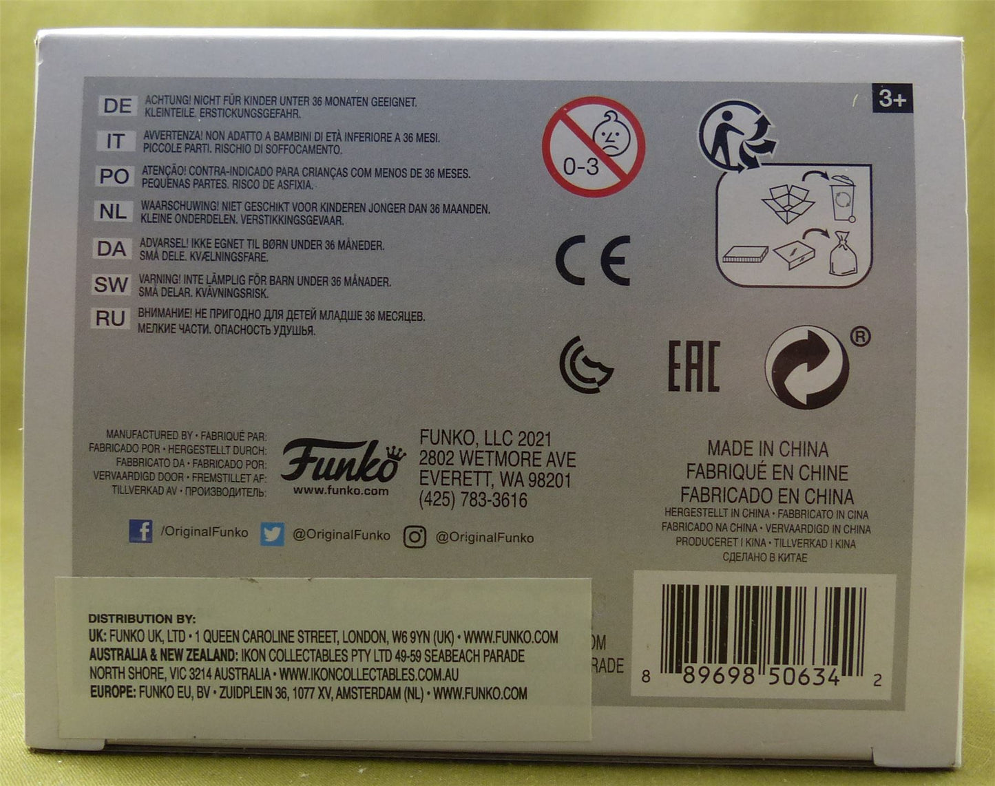 Mayor in Ghost Cart 11 - Disney Train - Funko Pop! Figure #H4