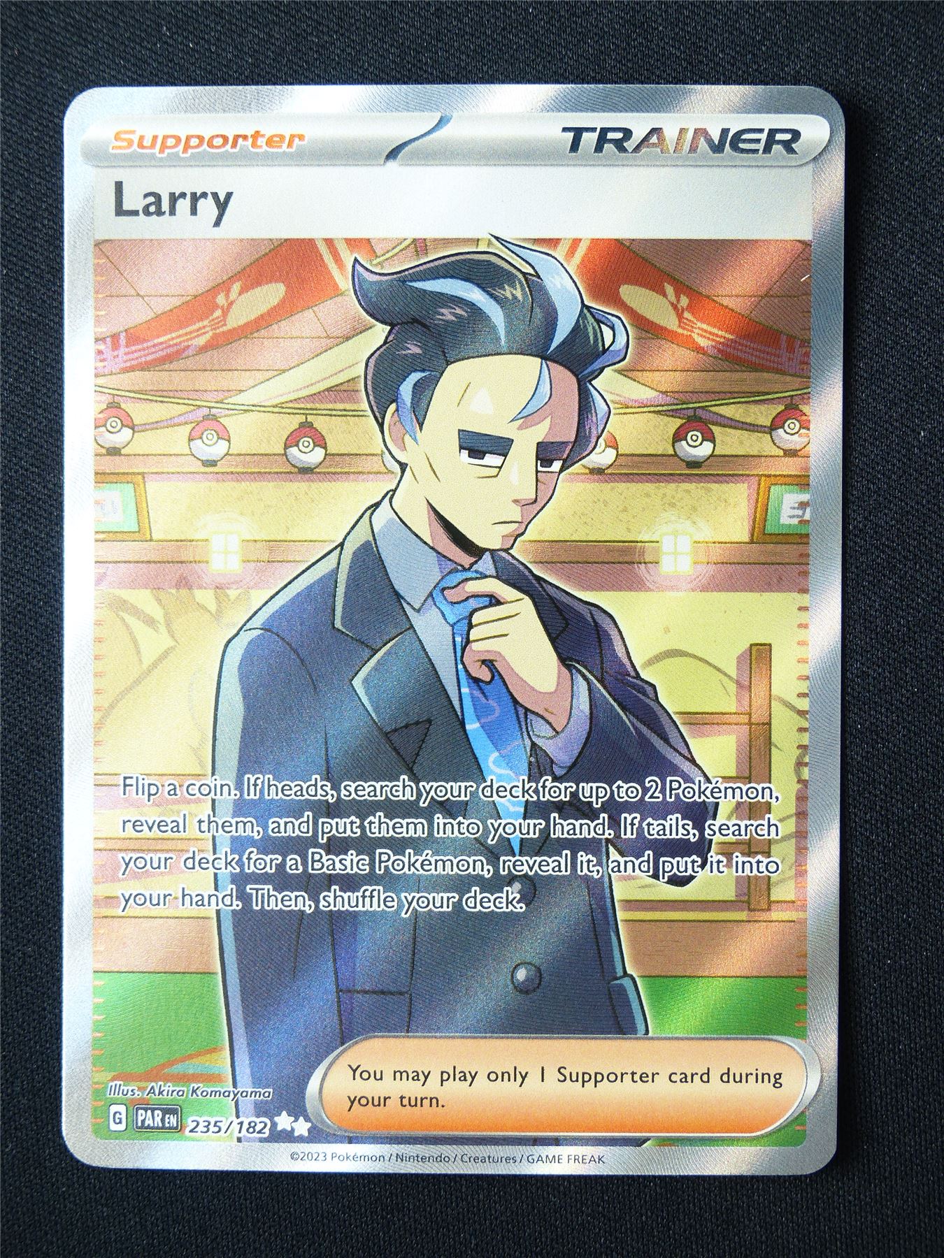 larry 235/182 Textured Holo - Pokemon Card #5UY