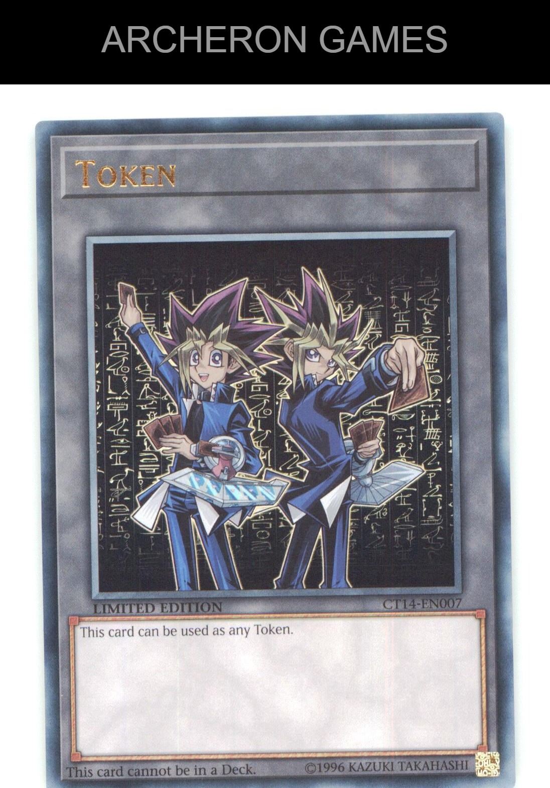 Token: Yugi/Yami (CT14-EN007) Ultra Rare YUGIOH Card