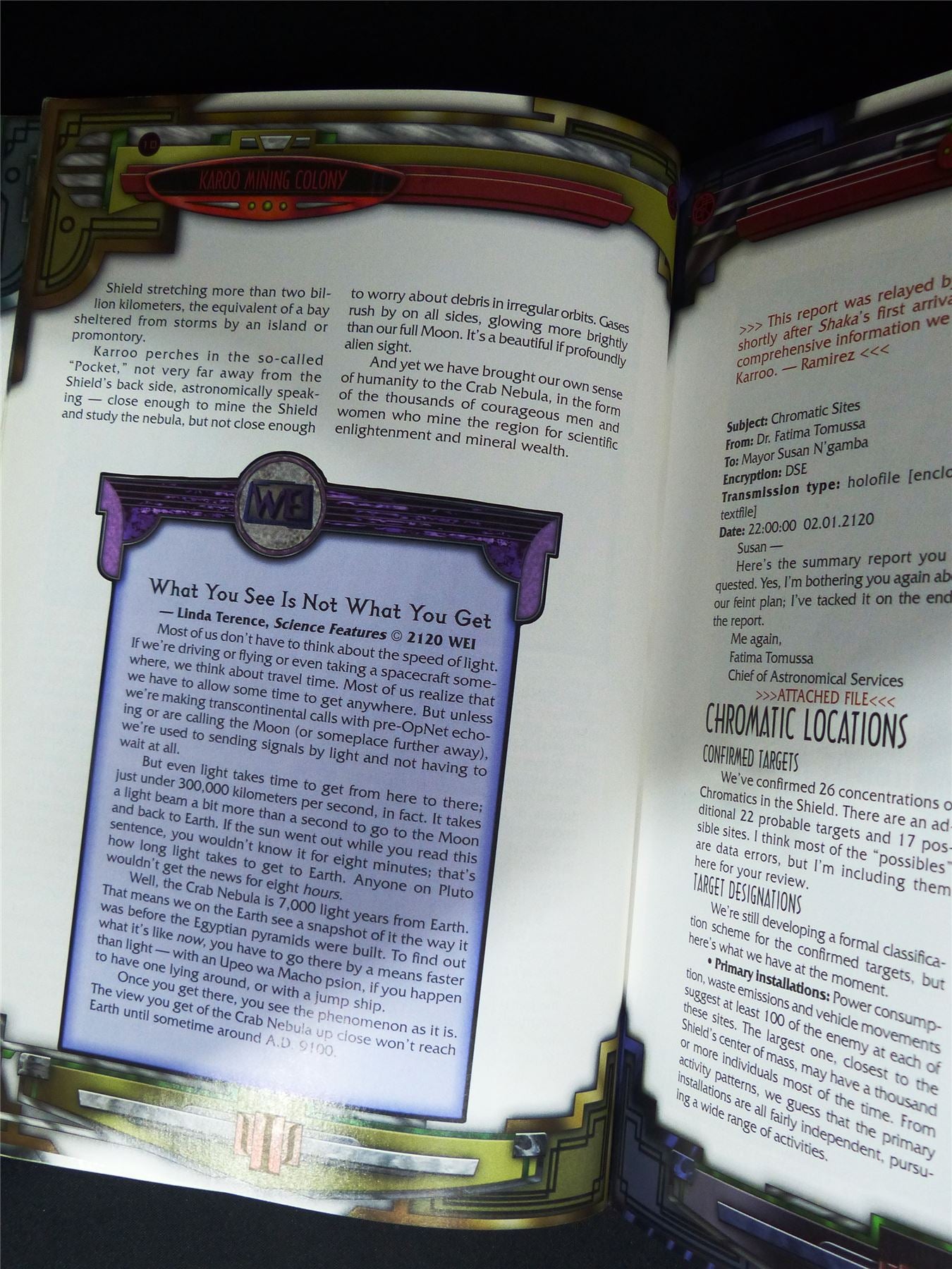 Darkness Reveald 3: Ascent into Light WW9103 - White Wolf Roleplay Softback #2UY