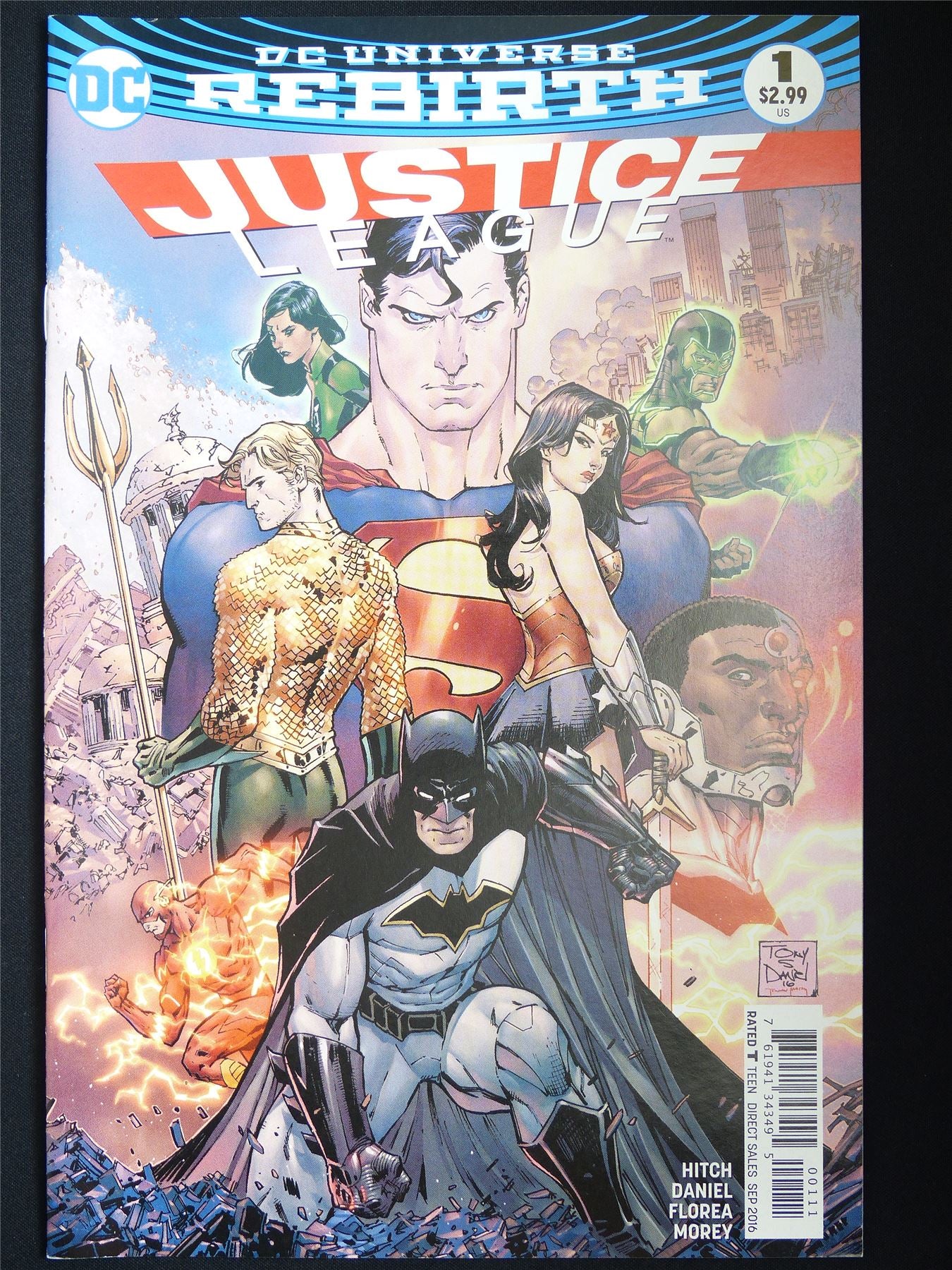 JUSTICE League #1 Rebirth - DC Comic #68F