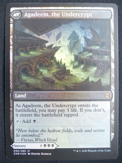 Agadeem's Awakening Foil - ZNR - Mtg Card #21A