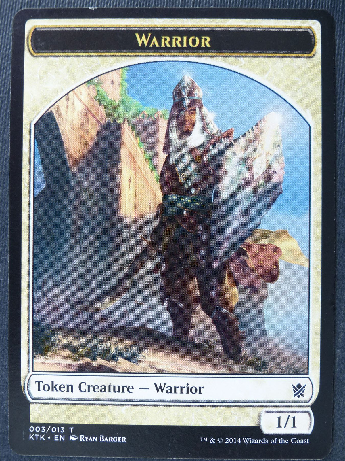 Warrior Token - Mtg Card #3RV