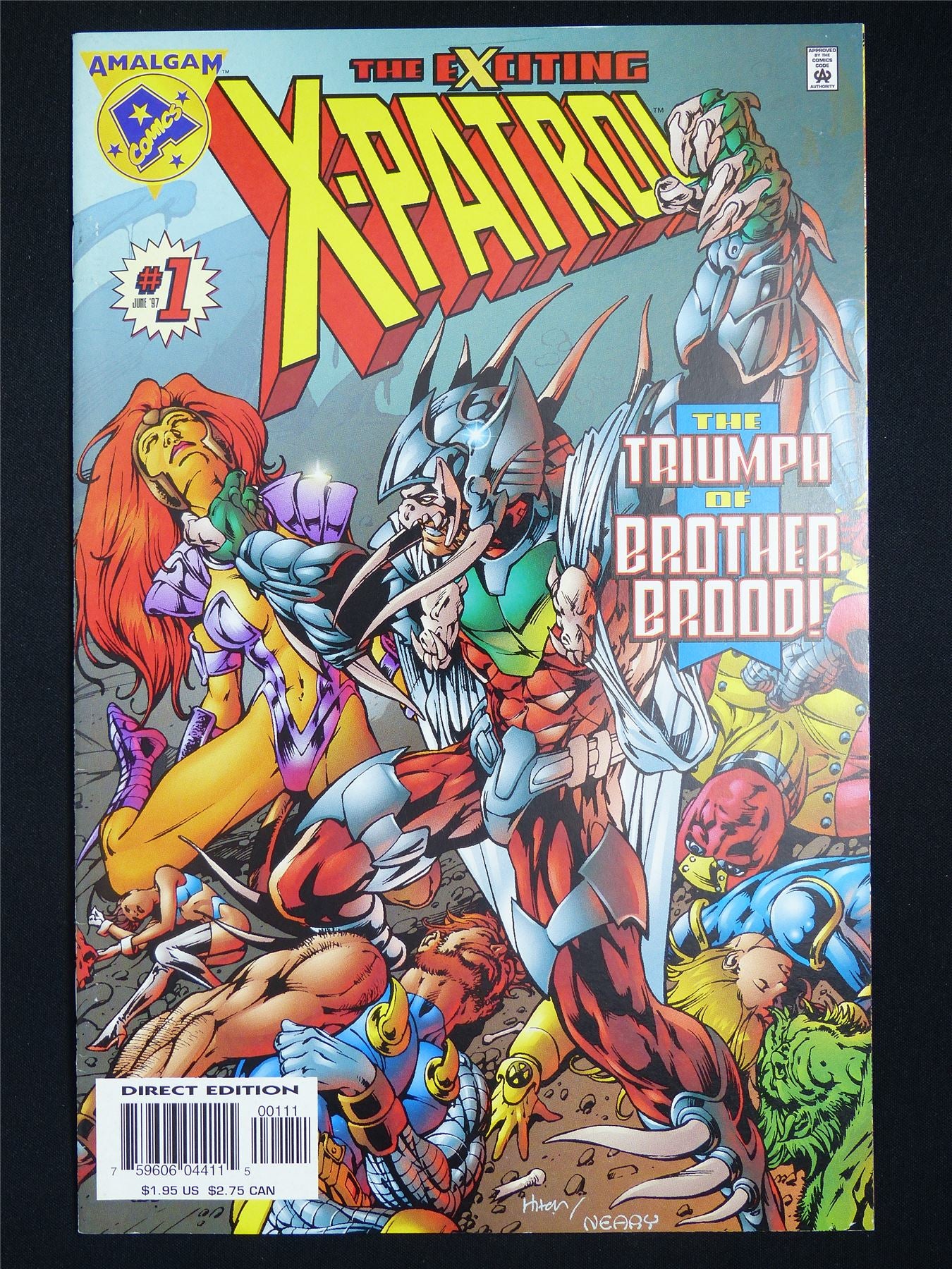 The Exciting X-PATROL #1 - Amalgam Comic #5XX