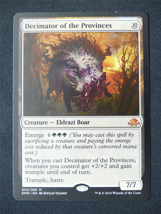 Decimator of the Provinces - EMN - Mtg Card #34Q