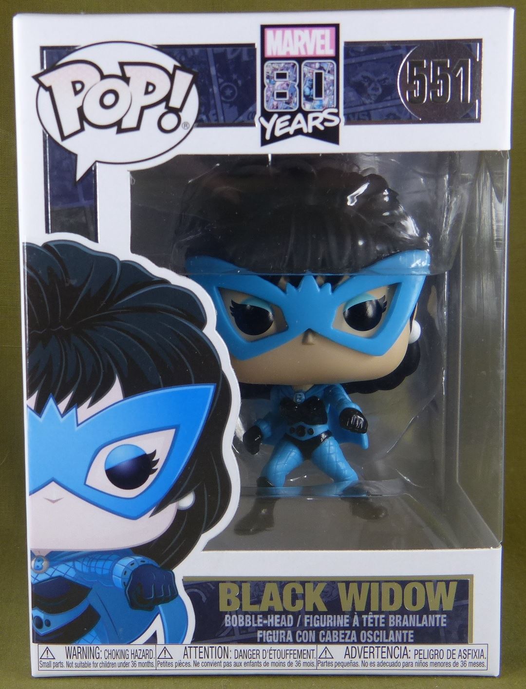 Black Widwow - Marvel 80 Years #551 - Funko POP #2WO