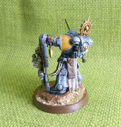 Captain with Relic Shield Painted - Space Wolves - Warhammer AoS 40k #M