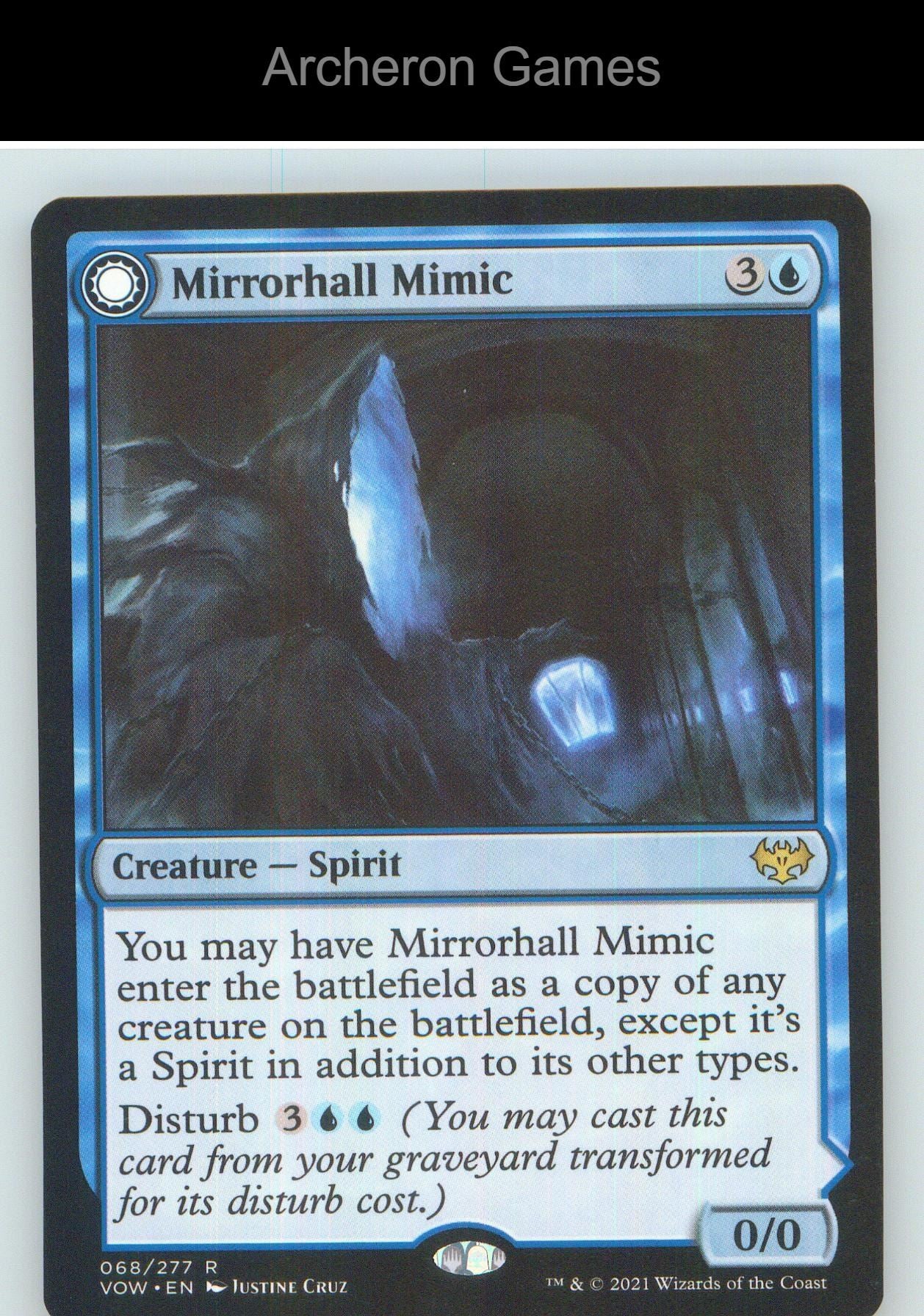 Mirrorhall Mimic VOW 68 R MTG Card NM/EX+