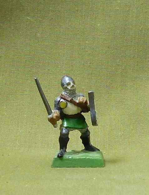 Classic Metal Swordsman - Bretonnian - Warhammer Fantasy #4YI