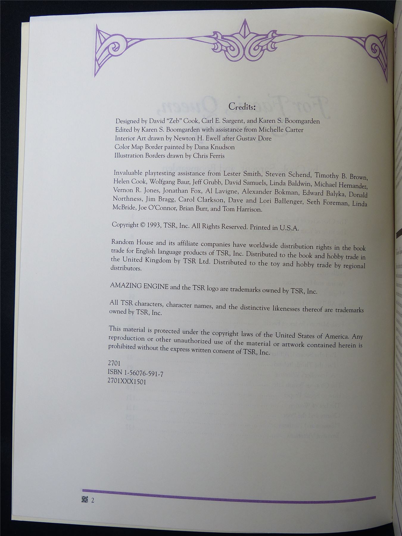 Amazing Engine Universe Book: For Faerie Queen & Country  - Roleplaying Book #2SB