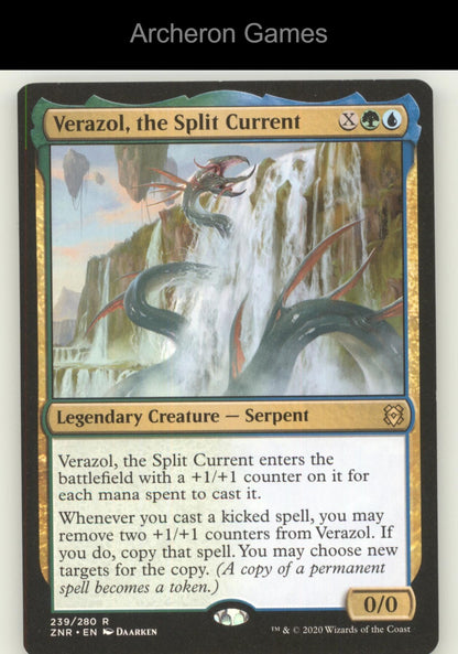 Verazol, the Split Current 239 R MTG Card Zendikar Rising