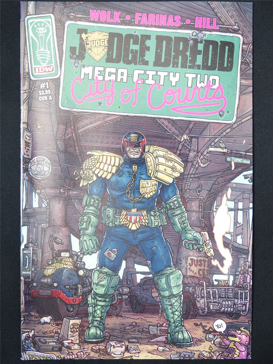 JUDGE Dredd: Mega-City Two #1 - B&B IDW Comic #RT