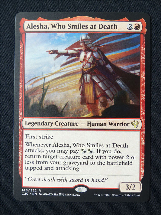 Alesha Who Smiles at Death - C20 - Mtg Card #4V3