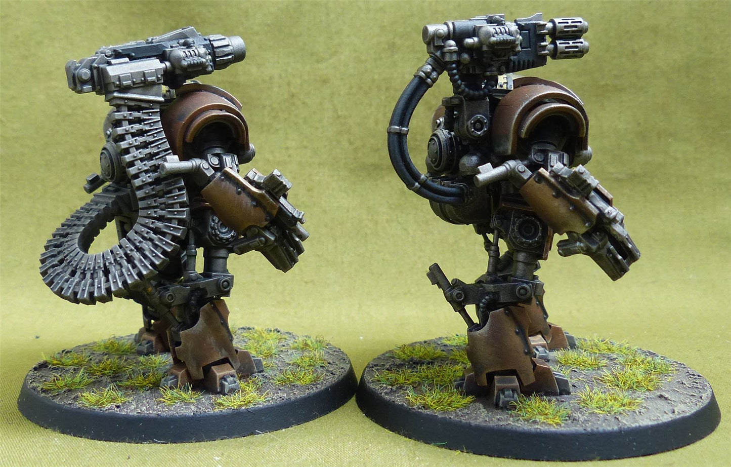 Castellax Battle-automata Maniple painted - Mechanicum - Warhammer Horus Heresy #EO