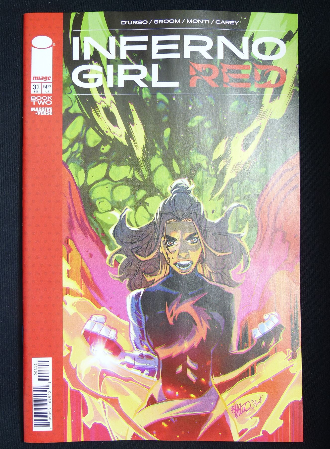 INFERNO Girl Red #3 - B&B Feb 2026 Image Comic #1WP