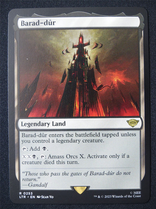 Barad-Dur - LTR - Mtg Card #FB