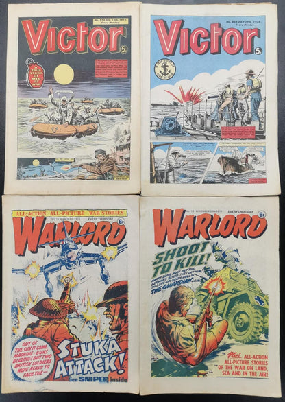 Collection of Victor, World of Wonder and more Comics Circa 1974