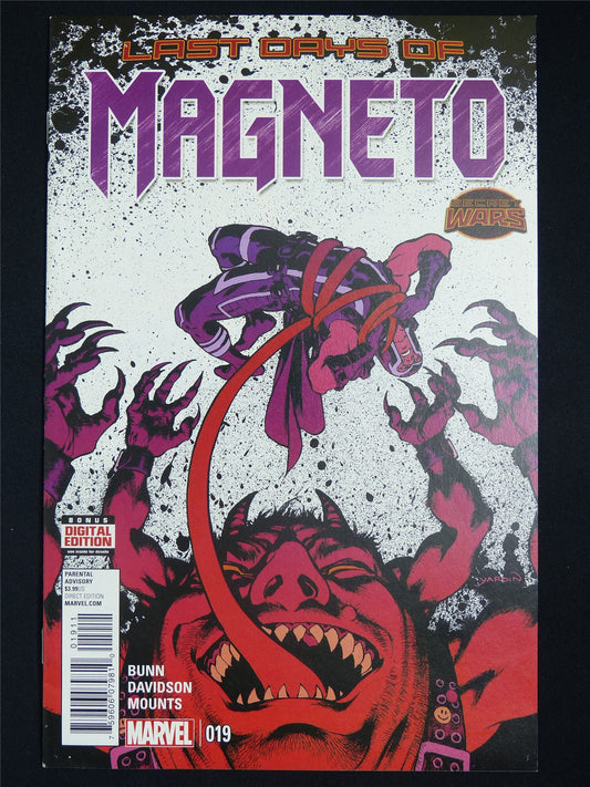 Last Days of MAGNETO #19 - Marvel Comic #4B2