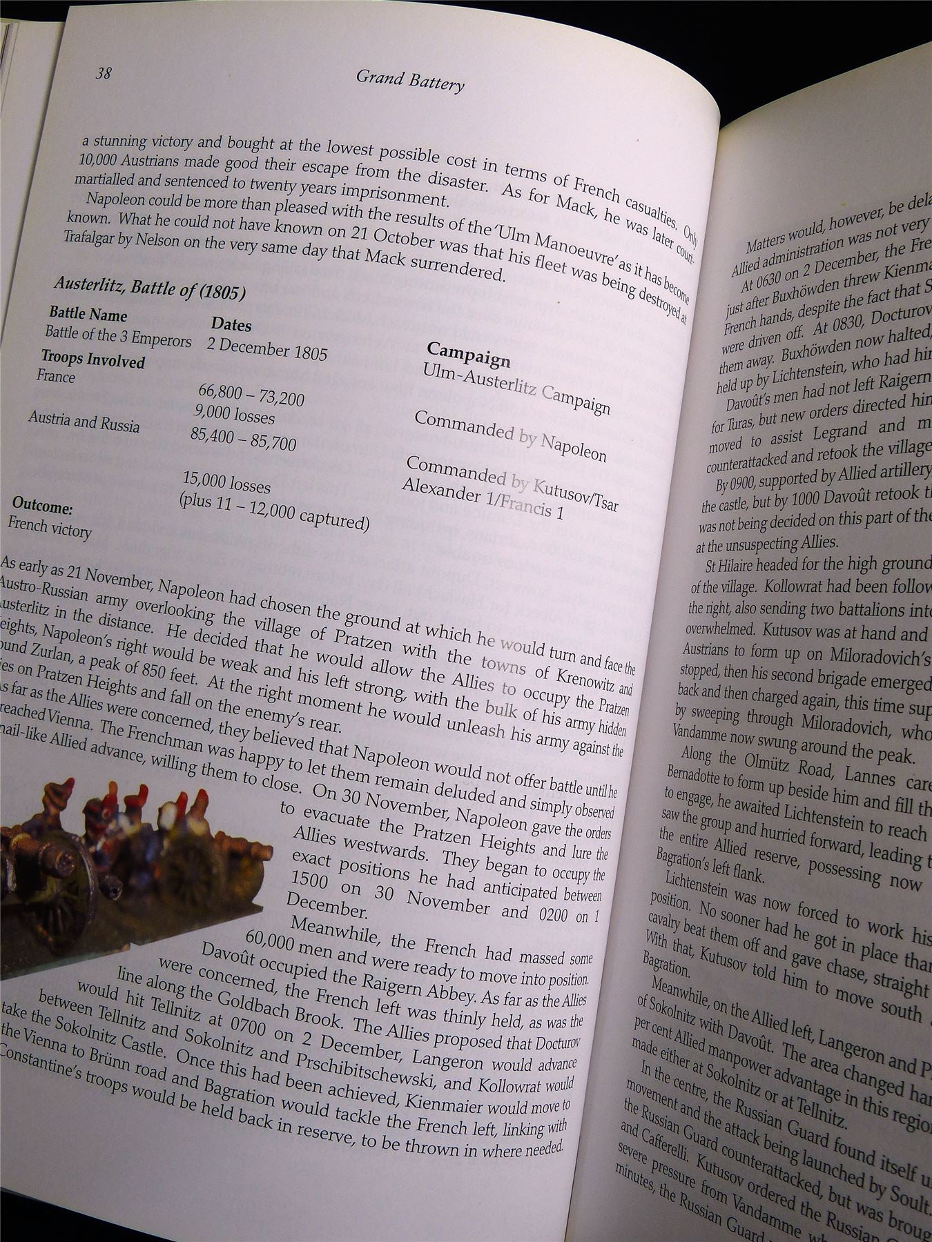 Grand Battery: A Guide for Napoleonic Wargames - Pen & Sword Rulesbook Hardback #2U8